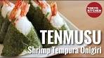 How to make Tenmusu Shrimp Tempura Onigiri🦐🍙.