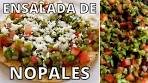 How To Make THE BEST Ensalada de Nopales | Mexican ...