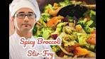 How to make the BEST Spicy Broccoli Stir-Fry (For beginner ...