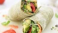 Hummus Veggie Wrap