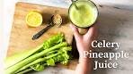 IMMUNE BOOSTING Blender Celery Pineapple 🍍 Juice | Easy ...