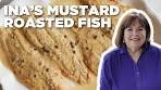 Ina Garten's Mustard-Roasted Fish | Barefoot Contessa | Food ...