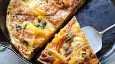 Insanely Easy Italian Sausage Frittata with Peppers