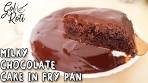 INTENSE CHOCOLATE CAKE IN FRY PAN | NO BAKE | GolRoti