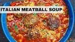 Italian Meatball Soup Recipe | Easy Meatball Soup!