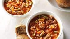 Italian Veggie Beef Soup