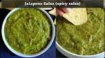 Jalapeno salsa recipe | Spicy salsa