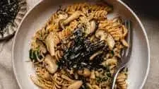 Japanese-Style Mushroom Pasta 和風きのこパスタ