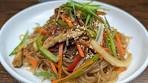 Japchae Noodles Recipe (Korean Glass noodles Stir Fry with ...