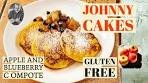 Johnny Cakes, Corn Pancakes with Apple Blueberry Compote ...
