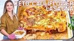 Keto Beef and Cauliflower Lasagna Recipe – How to Make an ...