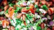 Kidney Bean and Cilantro Salad with Dijon Vinaigrette