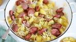 Kielbasa and Sauerkraut Skillet Recipe