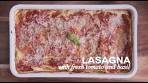 Lasagna with Fresh Tomatoes and Basil | Farm to Table ...