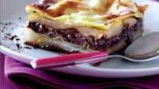 Lasagnes... poire chocolat!