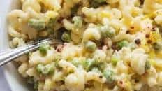 Lemon and Pea Alfredo