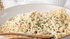 Lemon and Pea Alfredo