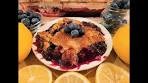 Lemon Blueberry Dump Cake with 3 Ingredients 🍋🥧👨 ...