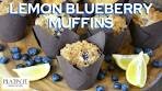 Lemon Blueberry Muffins Recipe with Crumble Topping ...