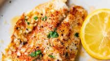 Lemon Butter Baked Tilapia