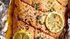 Lemon Butter Garlic Salmon