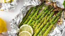 Lemon Garlic Grilled Asparagus