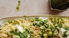 Lemon & Garlic Pesto Pasta