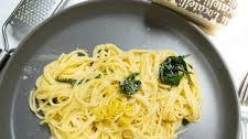 Lemon Pasta with Spinach