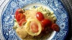 Lemon Piccata Flounder over Herbed Couscous (Recipe Inspired by DAUGHTERS OF THE LAKE)