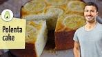 Lemon polenta cake 🍋 - step by step recipe