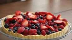 Lemon Tart with Fresh Berries