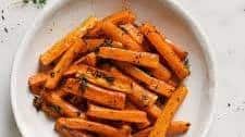 Lemon Thyme Roasted Carrots