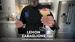 Lemon Zabaglione with Chef Dez