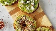 Loaded Avocado Everything Bagel