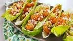 Low-Carb Buffalo Shrimp Lettuce Wraps