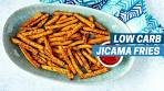 Low Carb Jicama Fries | Oven Fries and Air Fryer Recipe!
