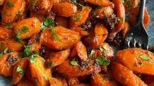 Mape Dijon Roasted Carrots