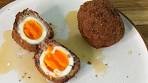 Maple Bacon scotch eggs