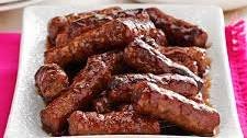 Maple-Glazed Sausages