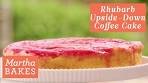 Martha Stewart’s Rhubarb Upside-Down Crumb Cake ...