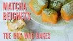 Matcha New Orleans Style Beignets - The Boy Who Bakes