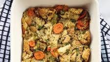 Meatless Stuffing Casserole