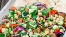 Mediterranean Chickpea Salad