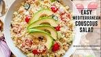Mediterranean Couscous Salad | Couscous you Literally Can ...