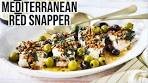 Mediterranean Red Snapper in 20 Minutes!!