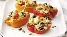 Mediterranean stuffed peppers