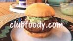 Mexican Burgers with Avocado Spread Recipe • Mucho Tasty ...