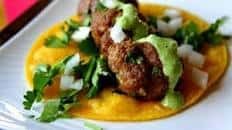 Mexican Meatball Street Tacos