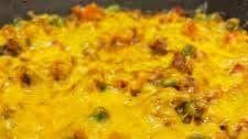 Mexican Turkey Casserole with Green Beans Recipe