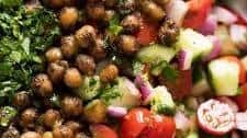 Middle Eastern Spiced Chickpea Salad